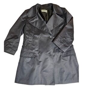 Vintage Allegri Trench Coat Made in Italy 3/4 Length Sleeves Size 38 / Medium